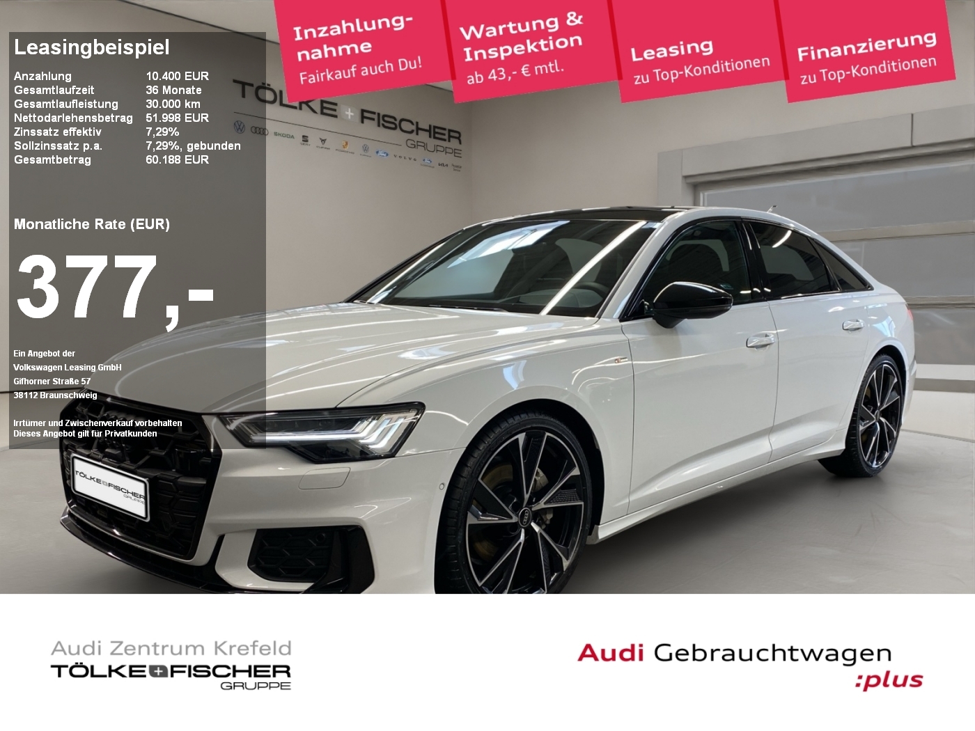 Audi A6 2.0 TFSI 45 S-Line S-line