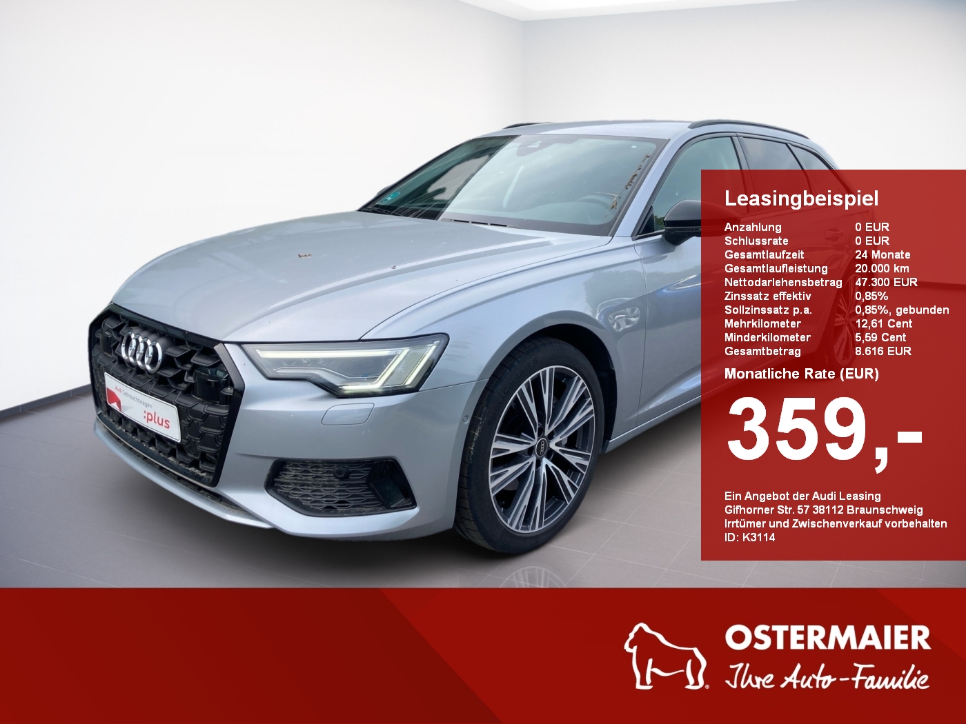 A6 Avant ADVANCED 45TFSI S-TRONIC 5J-G LED.AHK.NAVI.SHZG