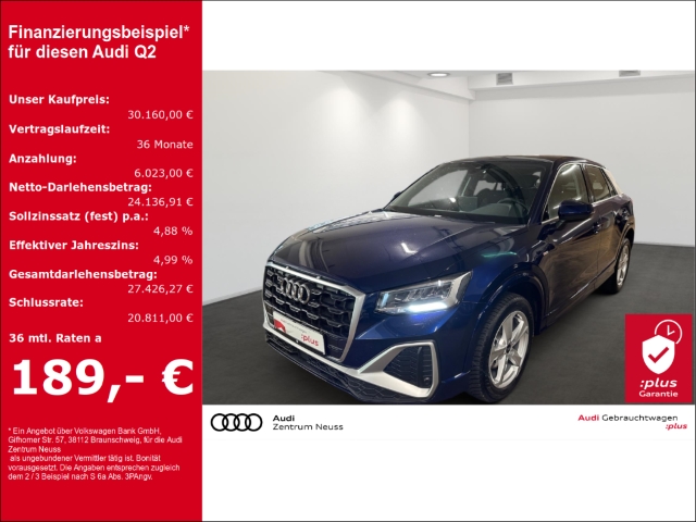 Q2 S line 35 TFSI tronic