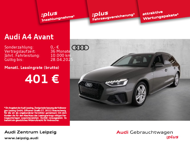 Audi A4 Avant 35 TFSI S line Tour Business