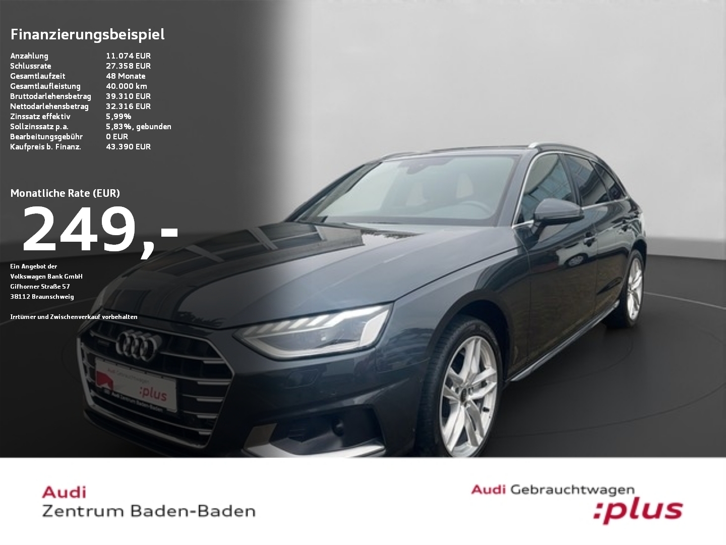 A4 Avant 45 TFSI quattro advanced *AHK*MATRIX*