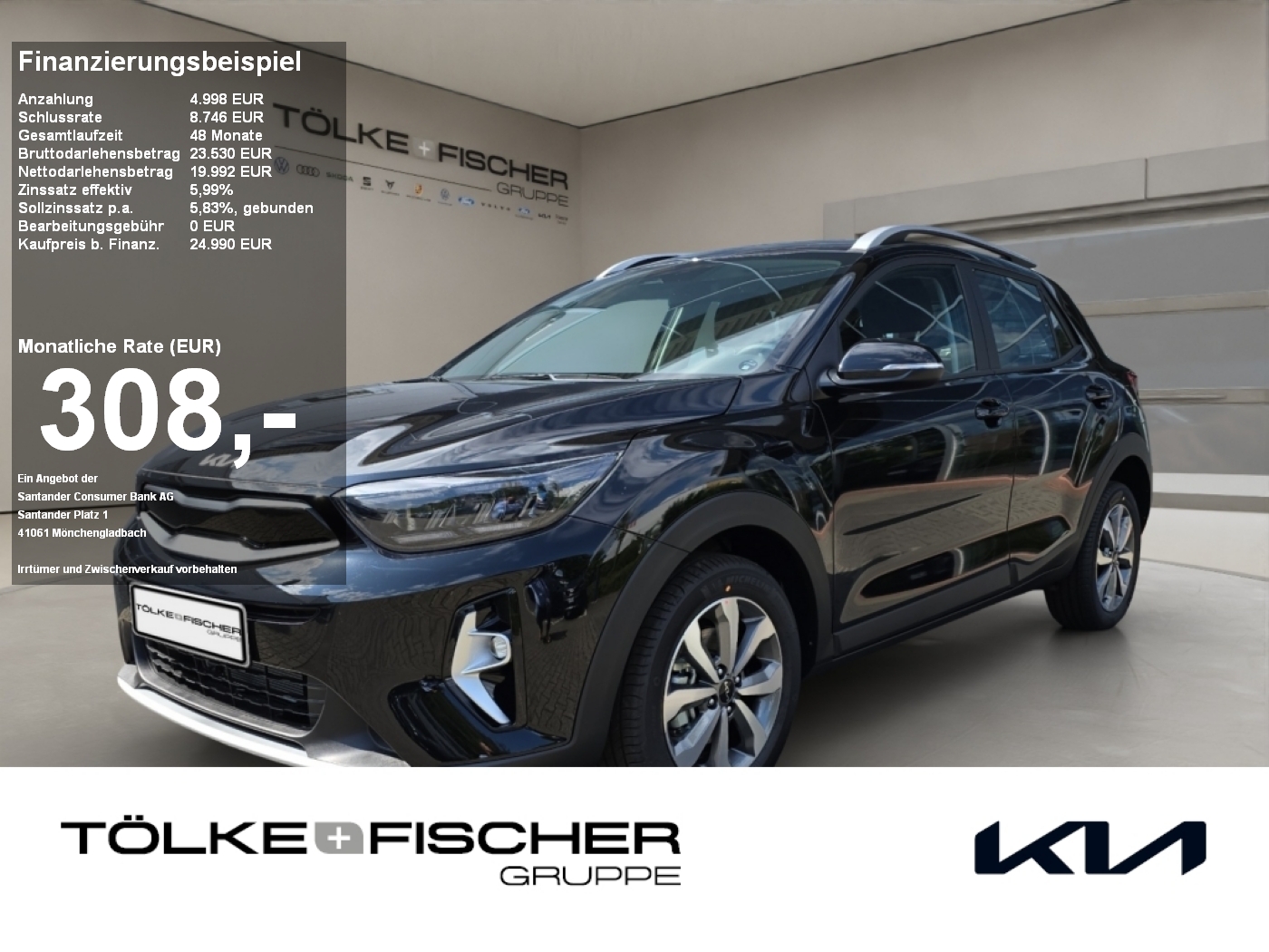 Kia Stonic 1.0 T-GDI 100 Paket