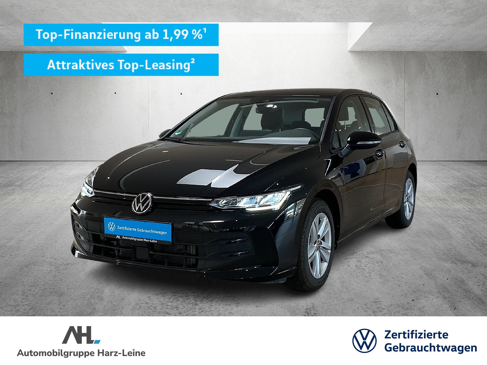 Golf VIII 1.5 l eTSI Life DSG RFK LED ACC PDC