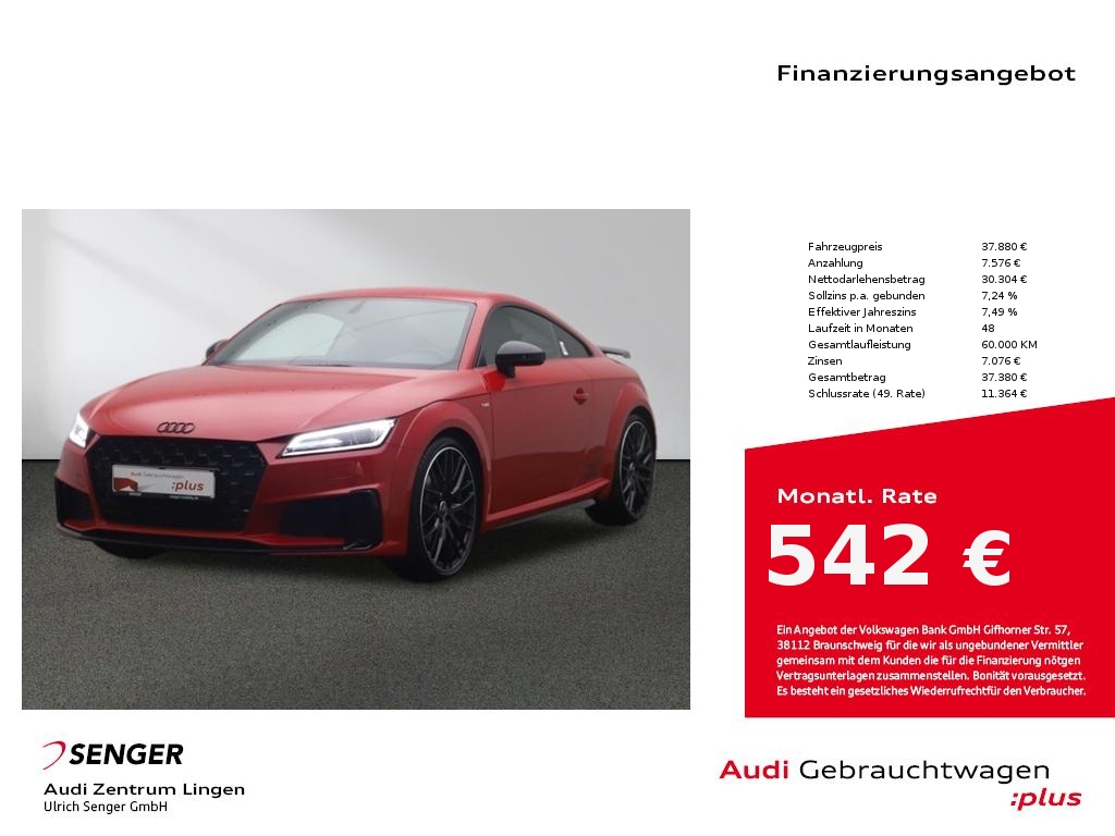 Audi TT Coupé 40 TFSI S line