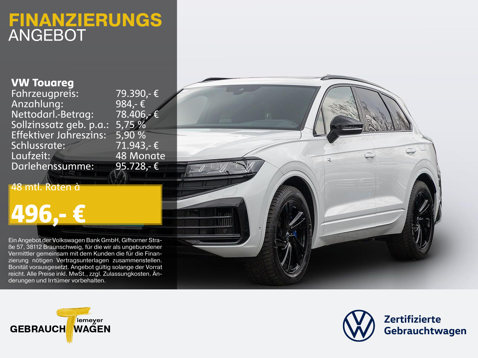 Touareg eHybrid R-LINE NP110 PANO LM21 ASSIST