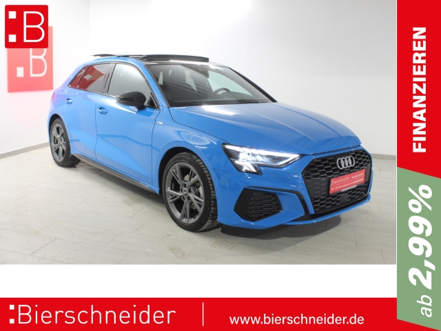 A3 Sportback 35 TFSI S-Tronic 2x S-Line  Black 18 ACC LED PANO