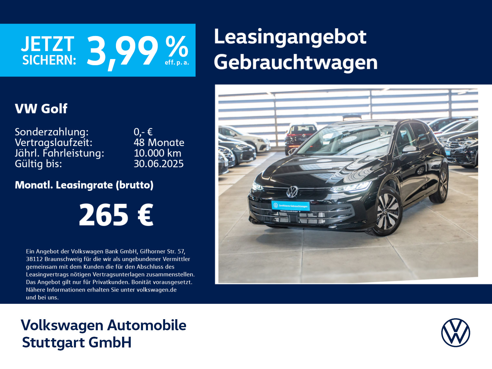 Volkswagen Golf 1.5 TSI 8 Goal