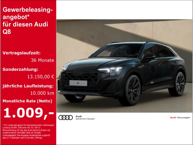 Q8 SUV 50 TDI QUATTRO S LINE LED LASER B&O STANDHZG