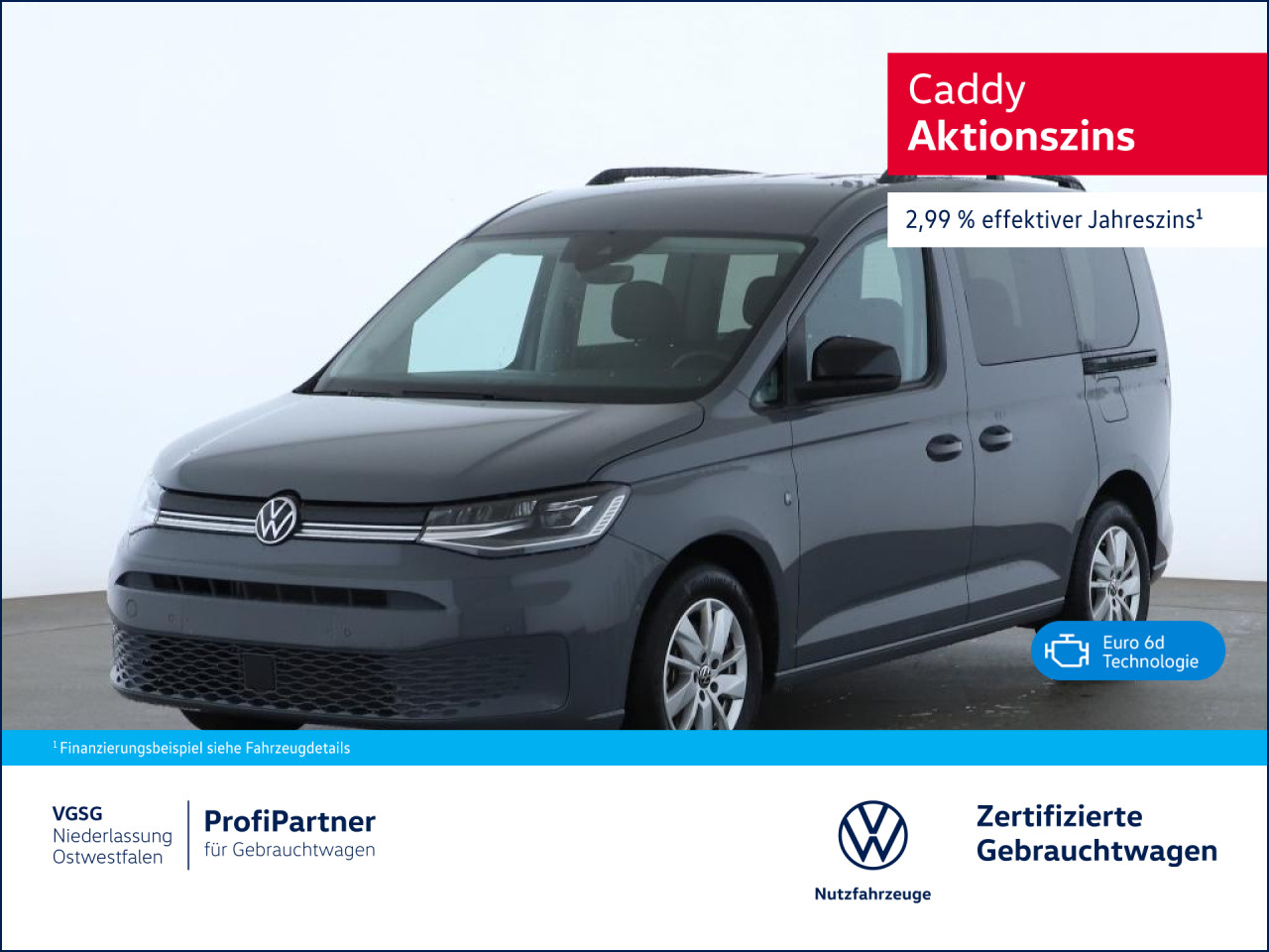 Volkswagen Caddy Life Travelassist Sideassist