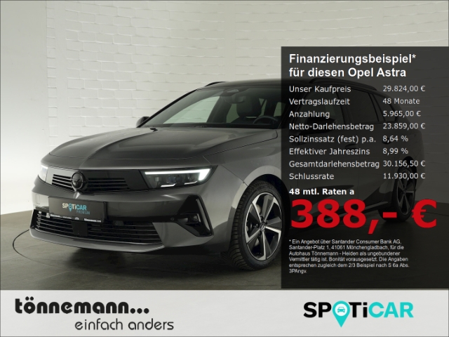 Astra L ST GS AT+NAVI+LED-MATRIX-LICHT+SCHIEBEDACH+HEAD-UP-DISPLAY+360°KAMERA+KEYLESS+ACC