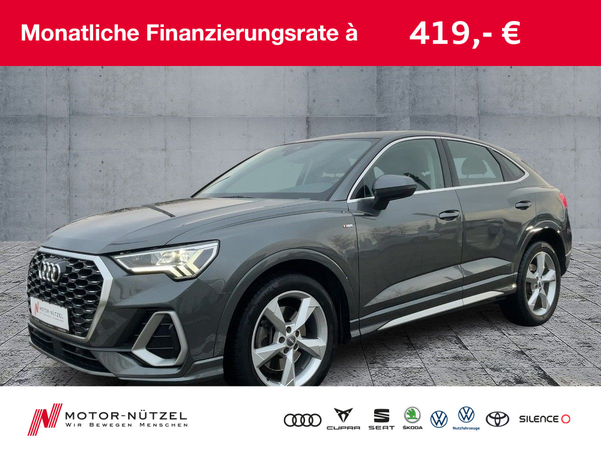 Q3 Sportback 45 TFSI QU S-LINE LED+NAVI+RFK+PANO
