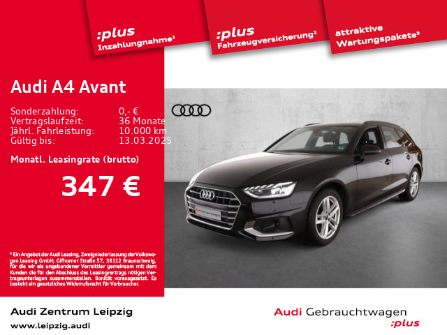 A4 Avant 40 TDI advanced *LED*Pano*Tour*