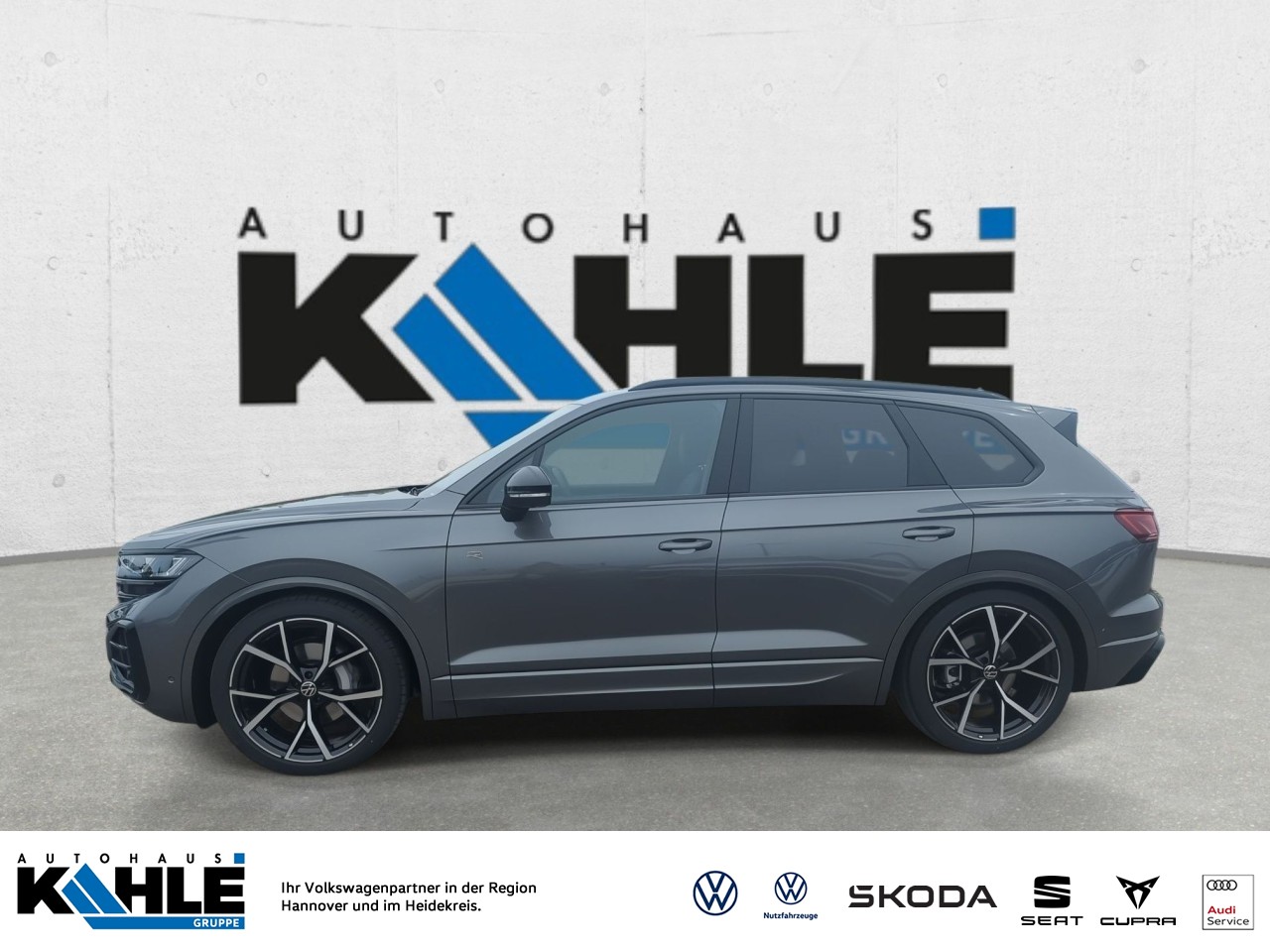 Touareg 3.0 TDI 8-Gang tiptronic 4Motion R-Line Navi AHK Standheiz. Panorama LED Head-up ACC SHZ Klima RFK App-Connect PDC