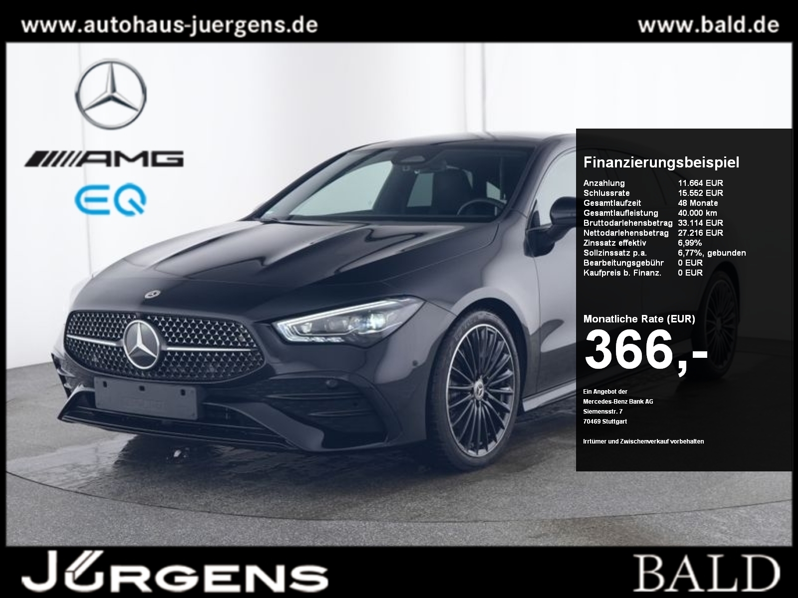 Mercedes-Benz CLA 200 SB AMG-Sport 19