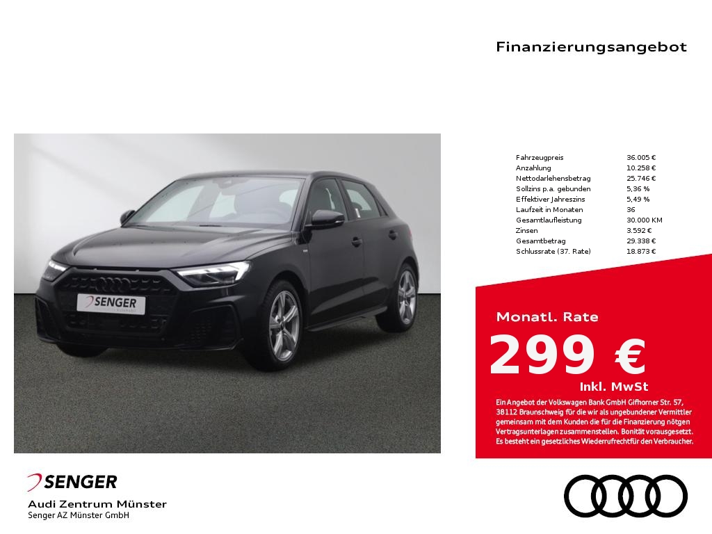 A1 Sportback 30 TFSI S line Spurhalteassistent