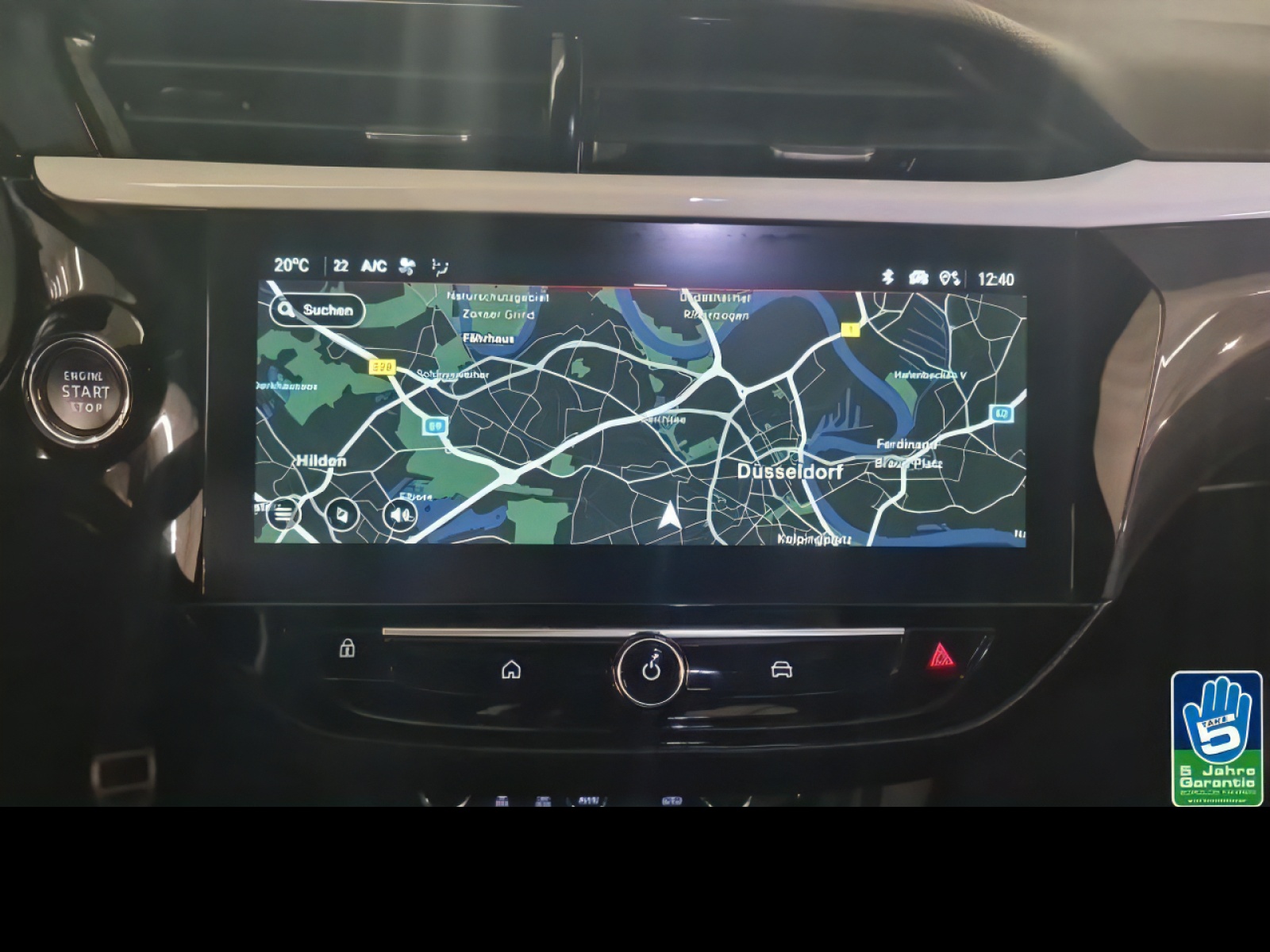 Opel Corsa Scheinw Totwinkelassist