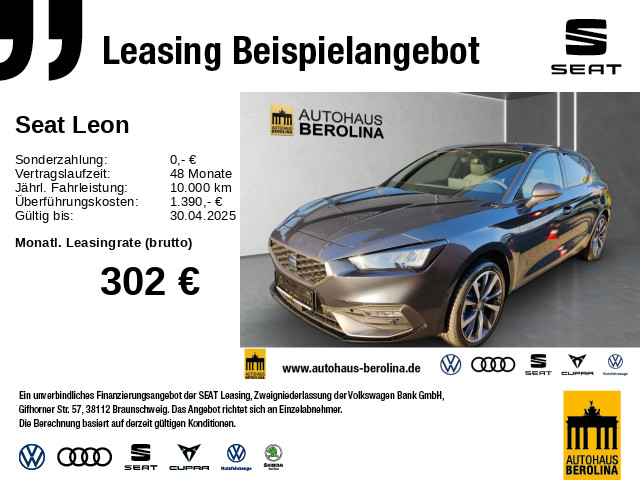 Leon 1.5 eTSI FR DSG *BEATS*Vision+*ACC*NAV*SHZ*