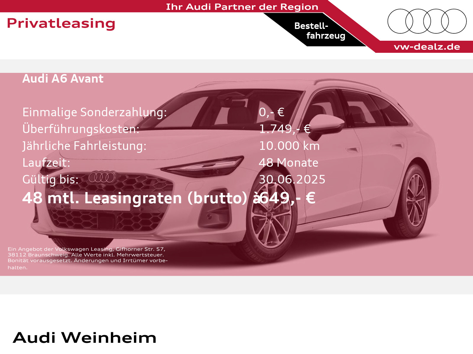 Audi A6 Avant TFSI