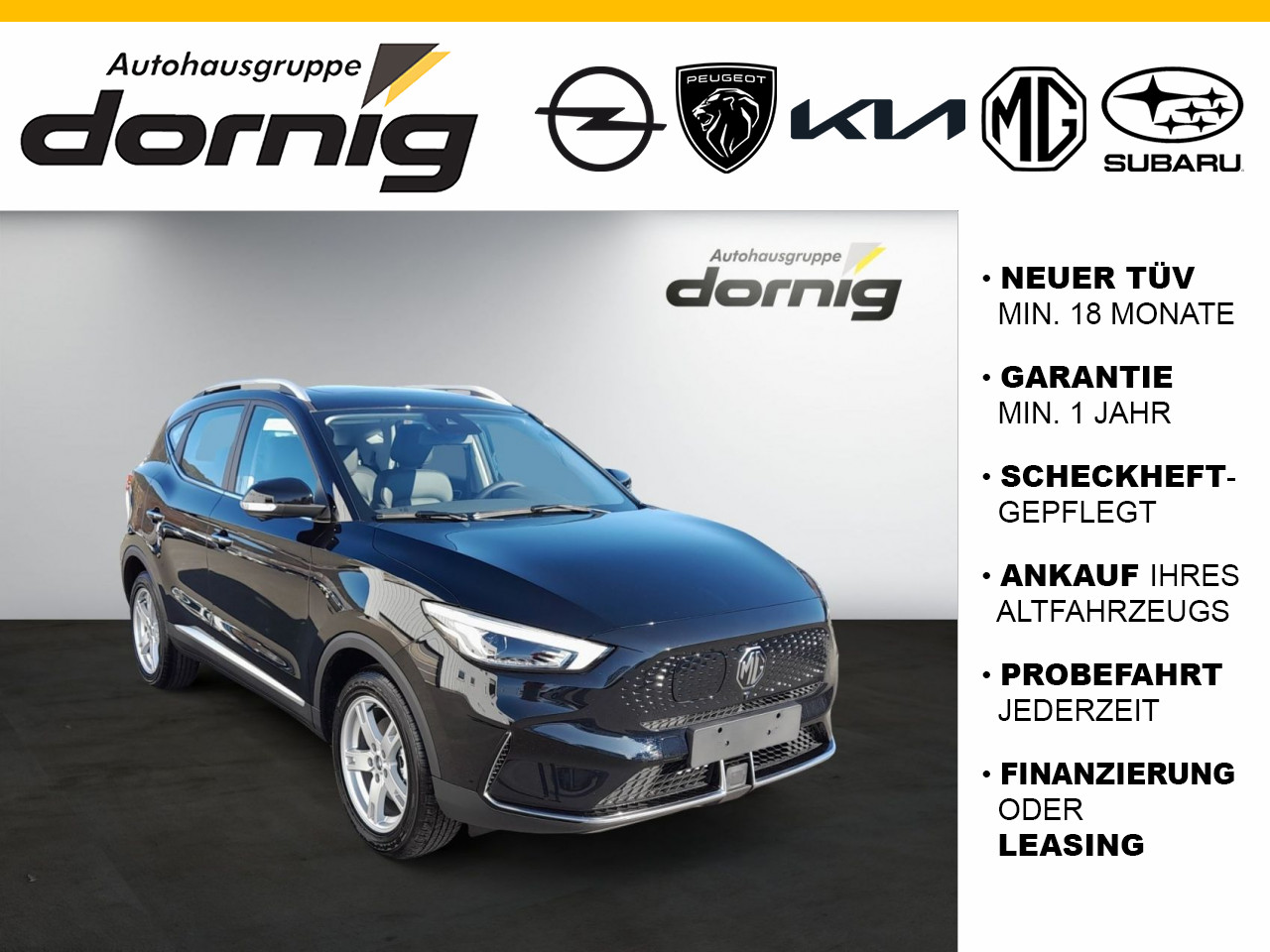 MG ZS Maximal Luxury 72kwh