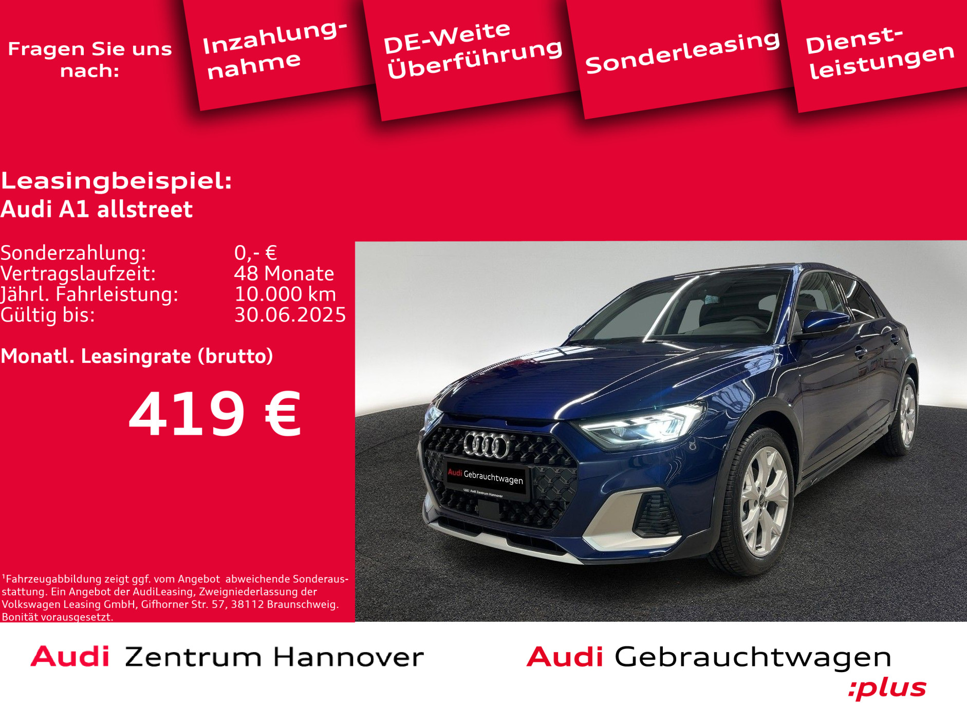 A1 allstreet 30 TFSI S tronic