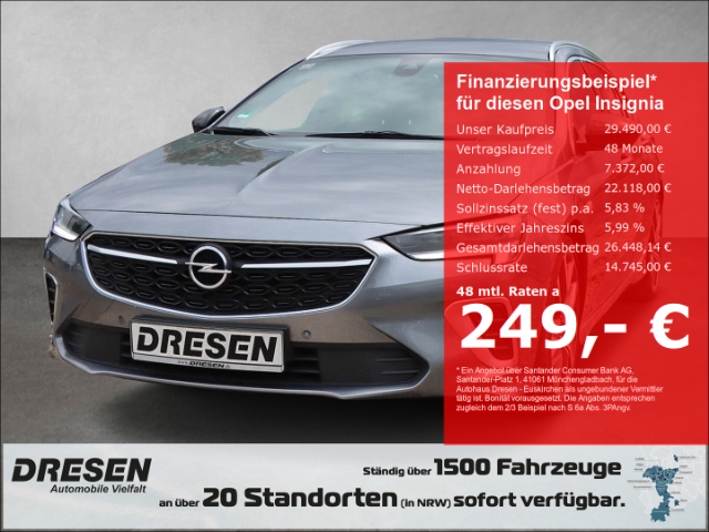 Insignia B GSi 2.0 EU6d Sports Tourer/Automatik/Alcantara/Navi/Rückfahrkamera