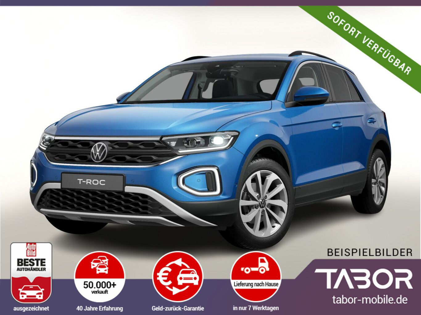 T-Roc 1.5 TSI 150 DSG LED+ R2D Keyl Kam SHZ 17Z