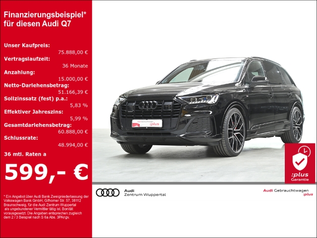 Q7 50 TDI QUATTRO B&O PANO AHK VIRTUAL HEAD-UP Competition Plus