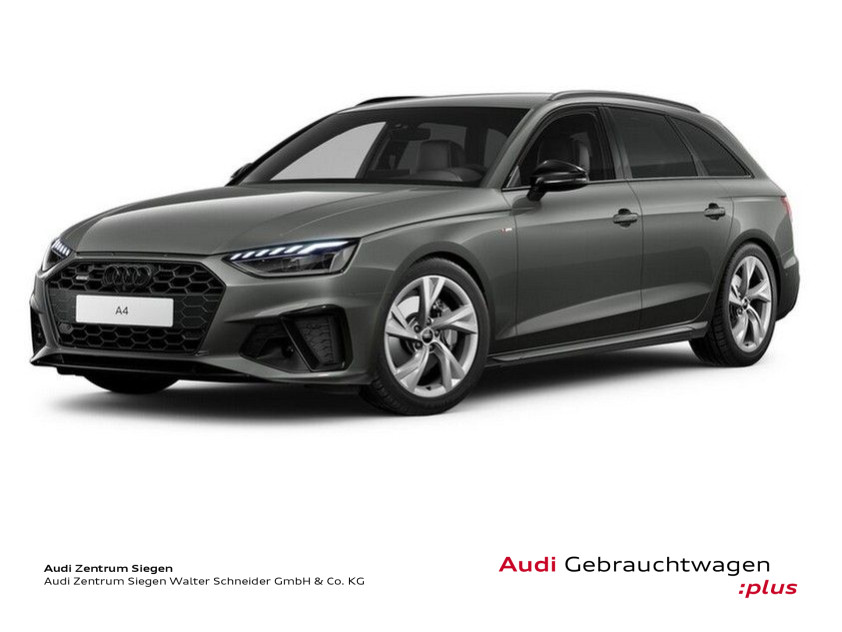 A4 Avant 40 TDI quattro 2x S Line LED Standheizung Navi Optik schwarz plus
