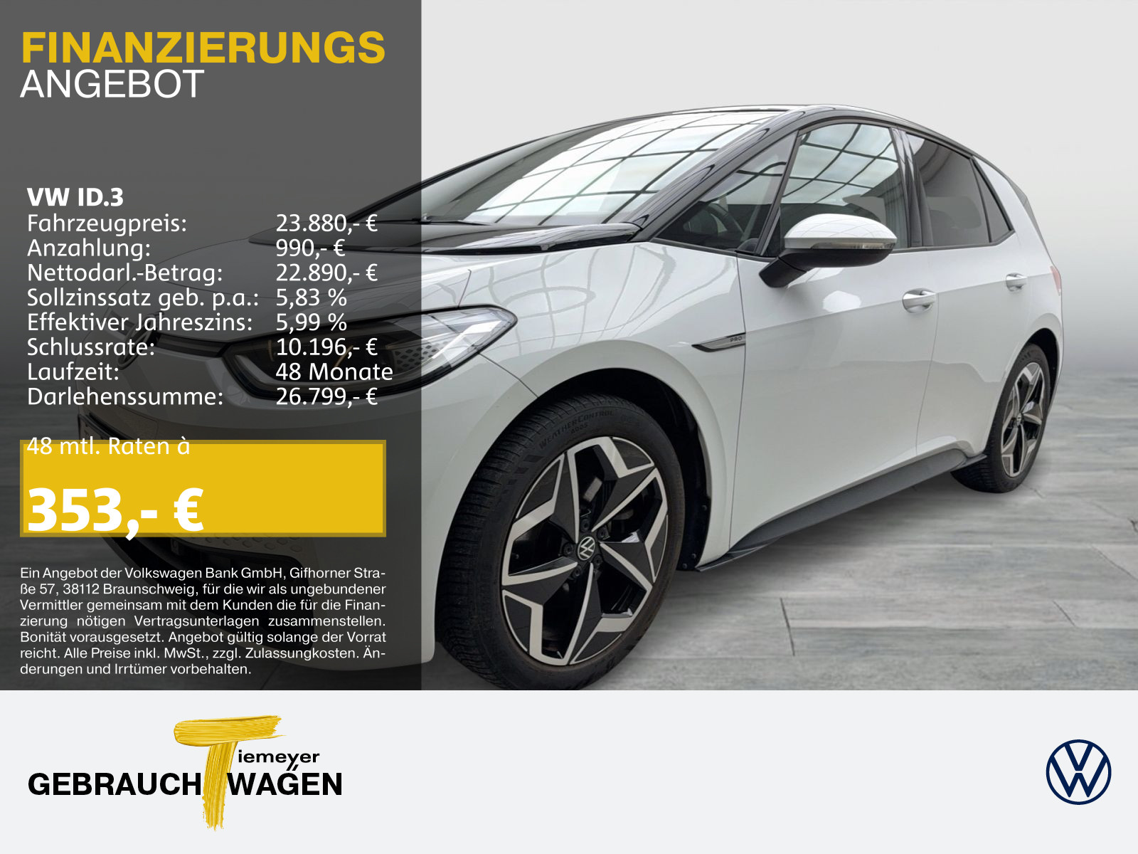 ID.3 PRO PERFORMANCE MAX WÄRMEPUMPE MATRIX PANO KAMERA