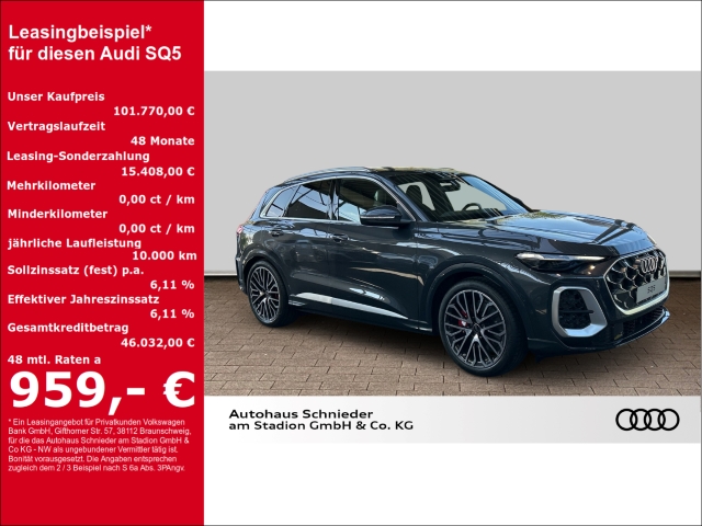 SQ5 TFSI LED,HUD,PANO,MASSAGE,TECHPRO,LUFTFEDER