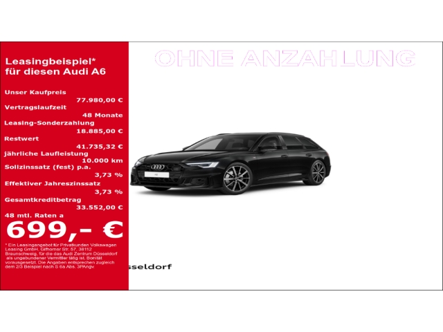 Audi A6 AVANT S LINE 40 TDI QUATTRO 150( El Panodach digitales