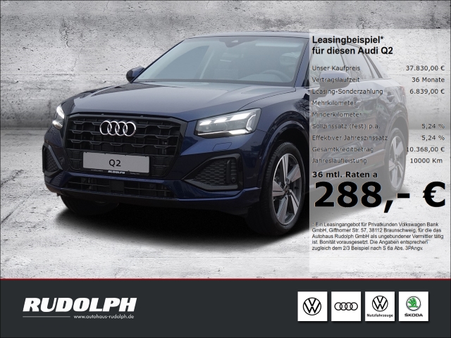 Q2 advanced 35 TFSI S tronic MATRIX AHK KAMERA NAVI