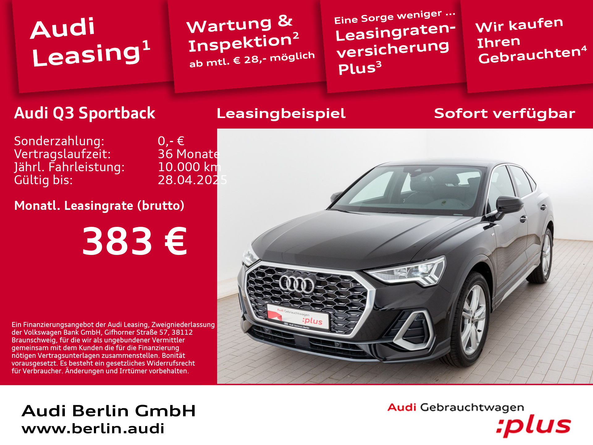 Q3 Sportback S line 35 TFSI S tr. AHK LED NAVI