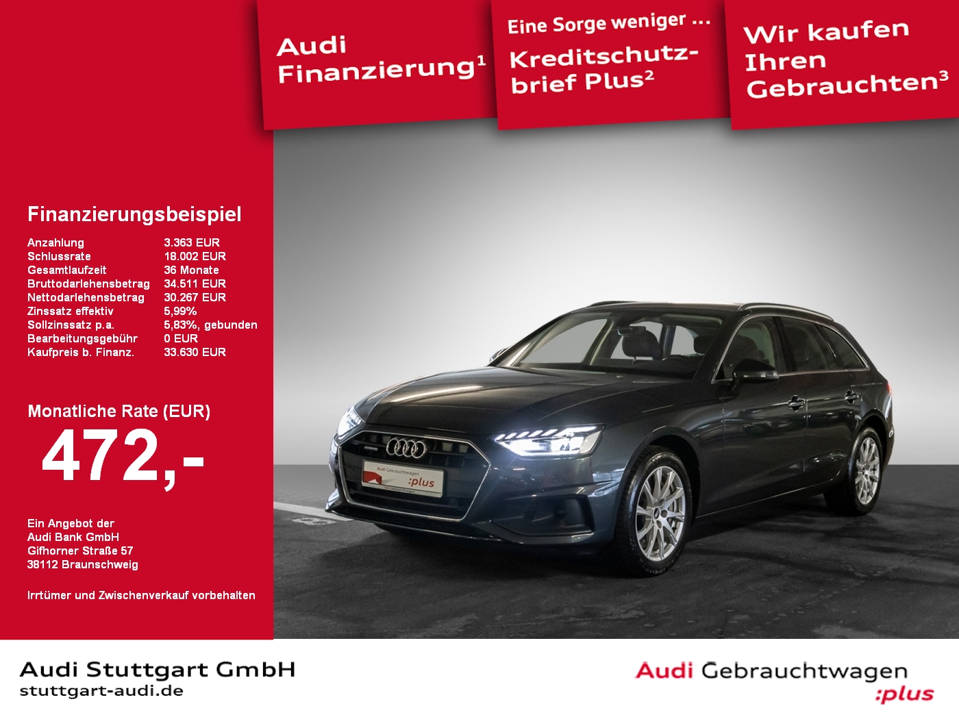 Audi A4 Avant 50 TDI quattro