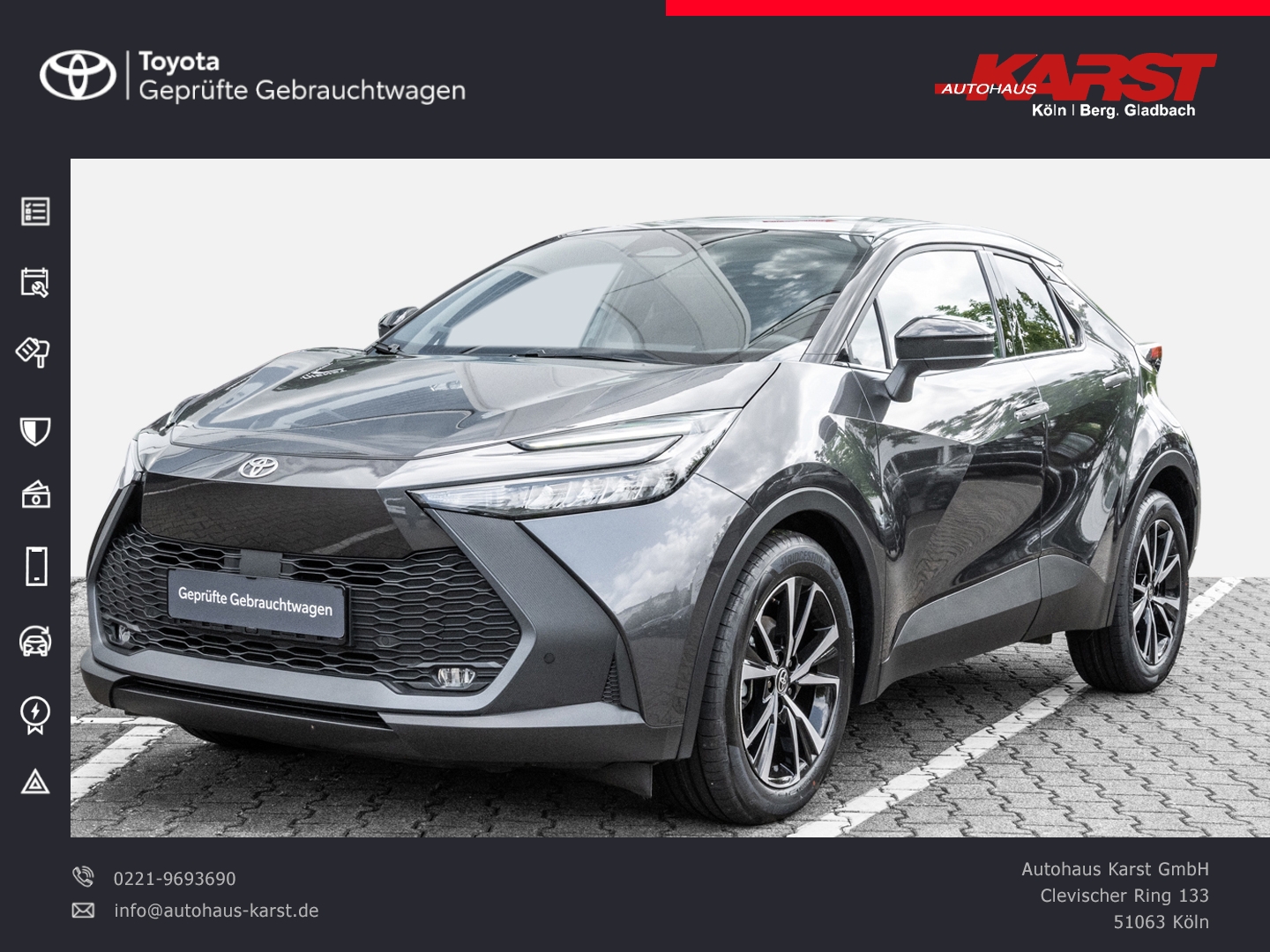 C-HR - 1.8 l Hybrid  4x2 Team D CVT Kamera, CarPlay