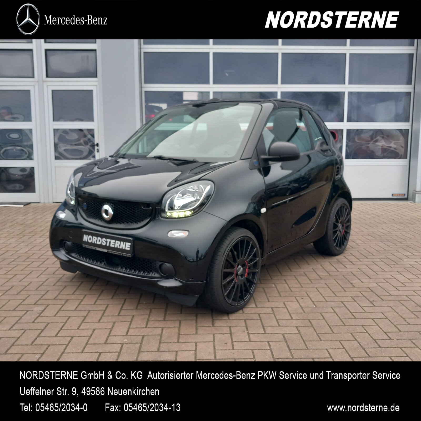 smart EQ fortwo cabrio Passion OZ-Felgen Styling