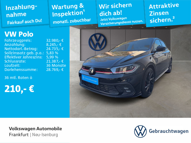 Polo 2.0 TSI DSG GTI Navi Edition 25 Navi IQ.Light LM 18" Beats