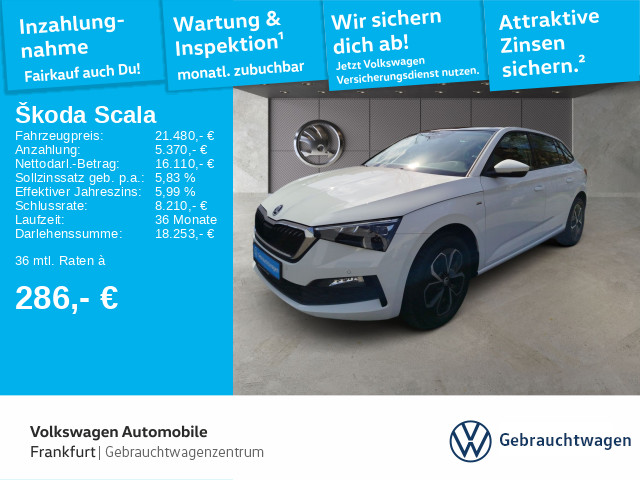 Skoda Scala 1.5 TSI Drive 125 OPF (EURO 6d-)