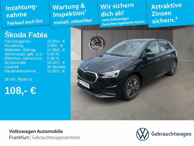 Skoda Fabia 1.0 MPI Ambition
