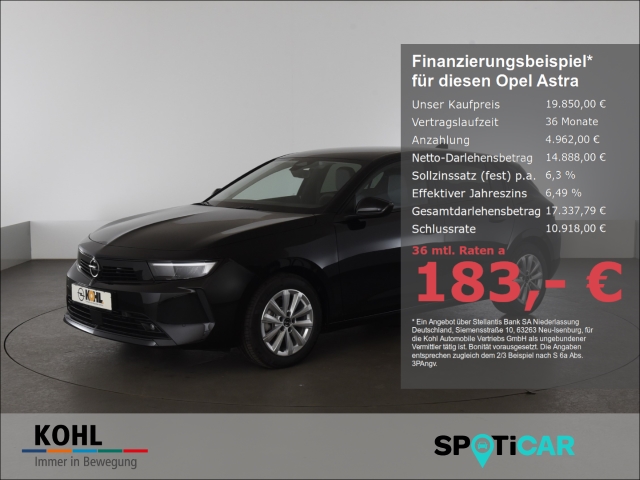 Opel Astra 1.2 L Enjoy Turbo