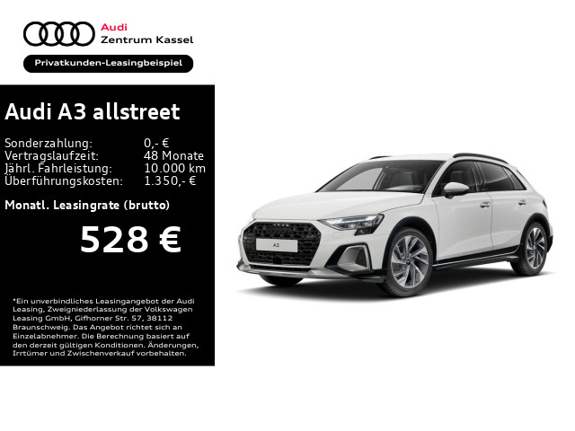 A3 allstreet 35 TFSI LED AHK CarPlay ACC 18"