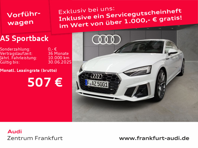 Audi A5 Sportback S line 45 TFSI quattro