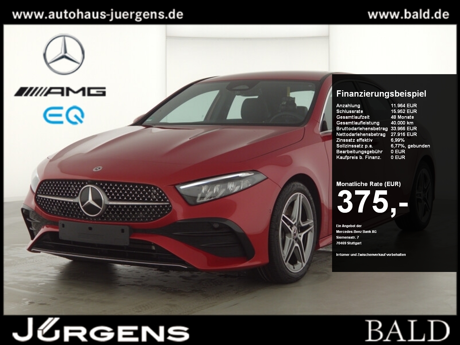 Mercedes-Benz A 250 Limo AMG-Sport Winter 18