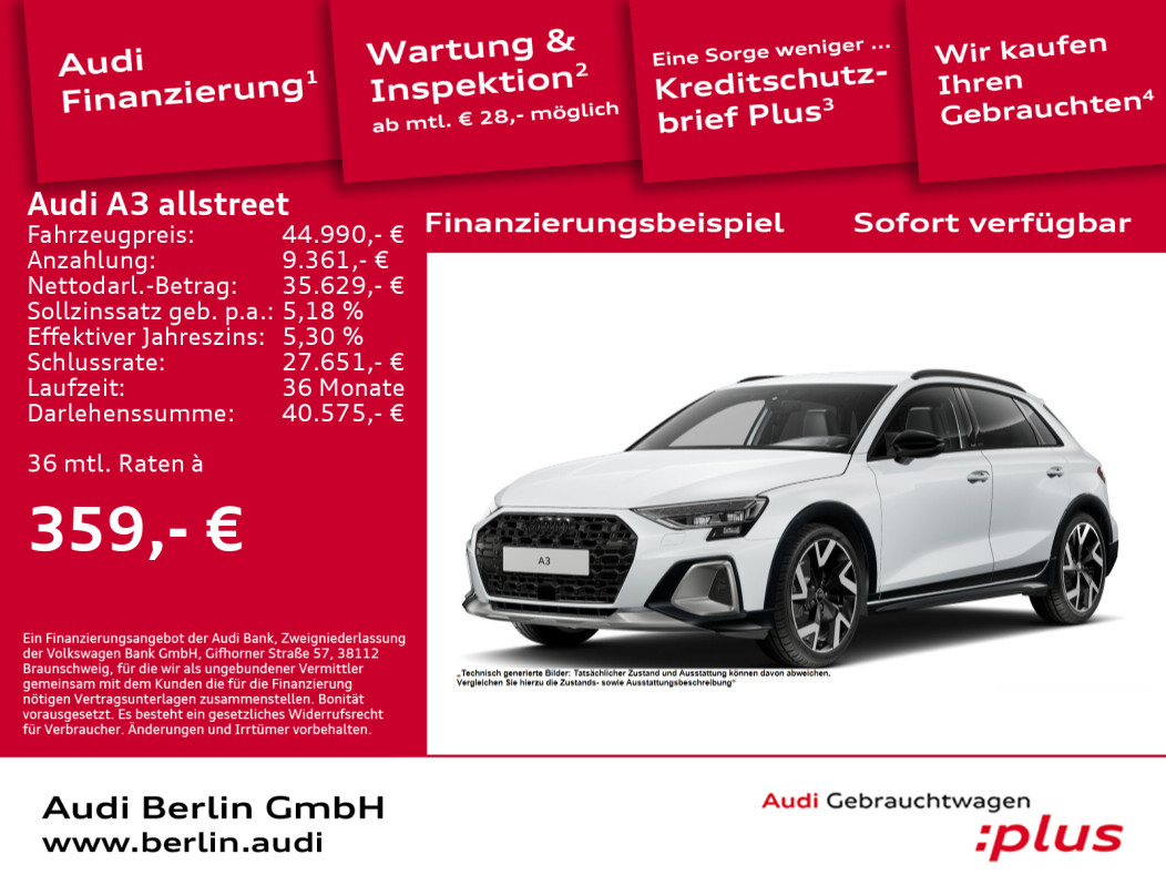 A3 allstreet 35 TFSI S tronic