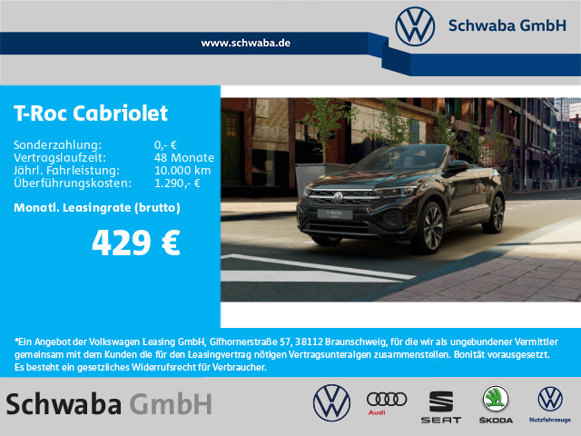 Volkswagen T-Roc Cabriolet R-Line