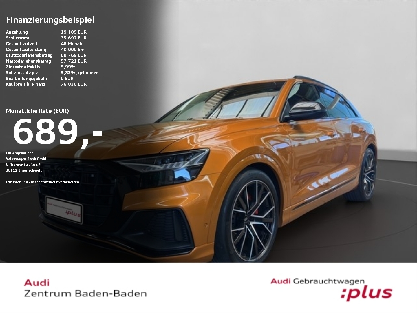 Q8 50 TDI competition plus *AHK*PANO*STHZG*B&O*