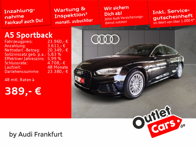A5 Sportback 2.0 TFSI S tronic Xenon Navi PDC Sitzheizung