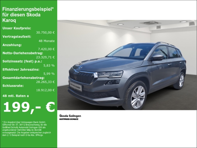 Karoq 1.5 TSI Selection DSG Matrix LED Kamera SHZ