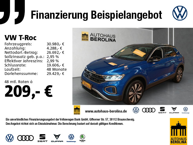 Volkswagen T-Roc 1.5 TSI Move IQ DRIVE