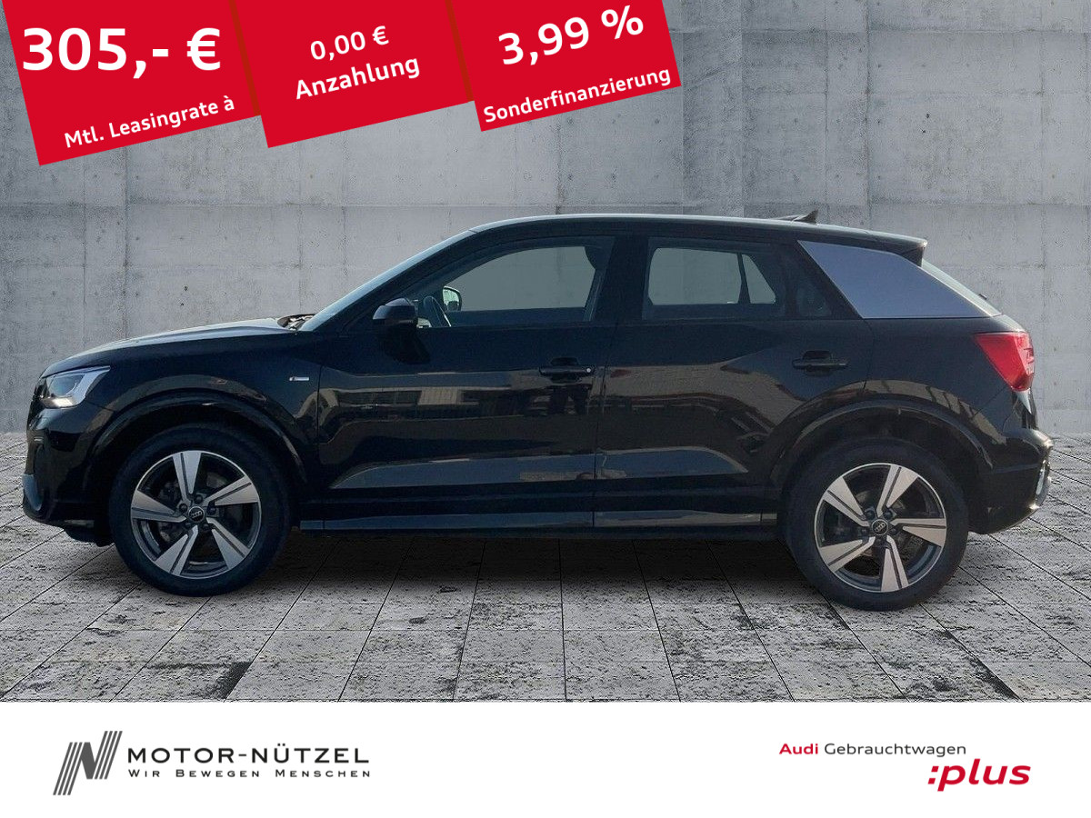 Q2 40 TFSI QU S-TR S-LINE LED+NAVI+RFK+ACC+LEDER